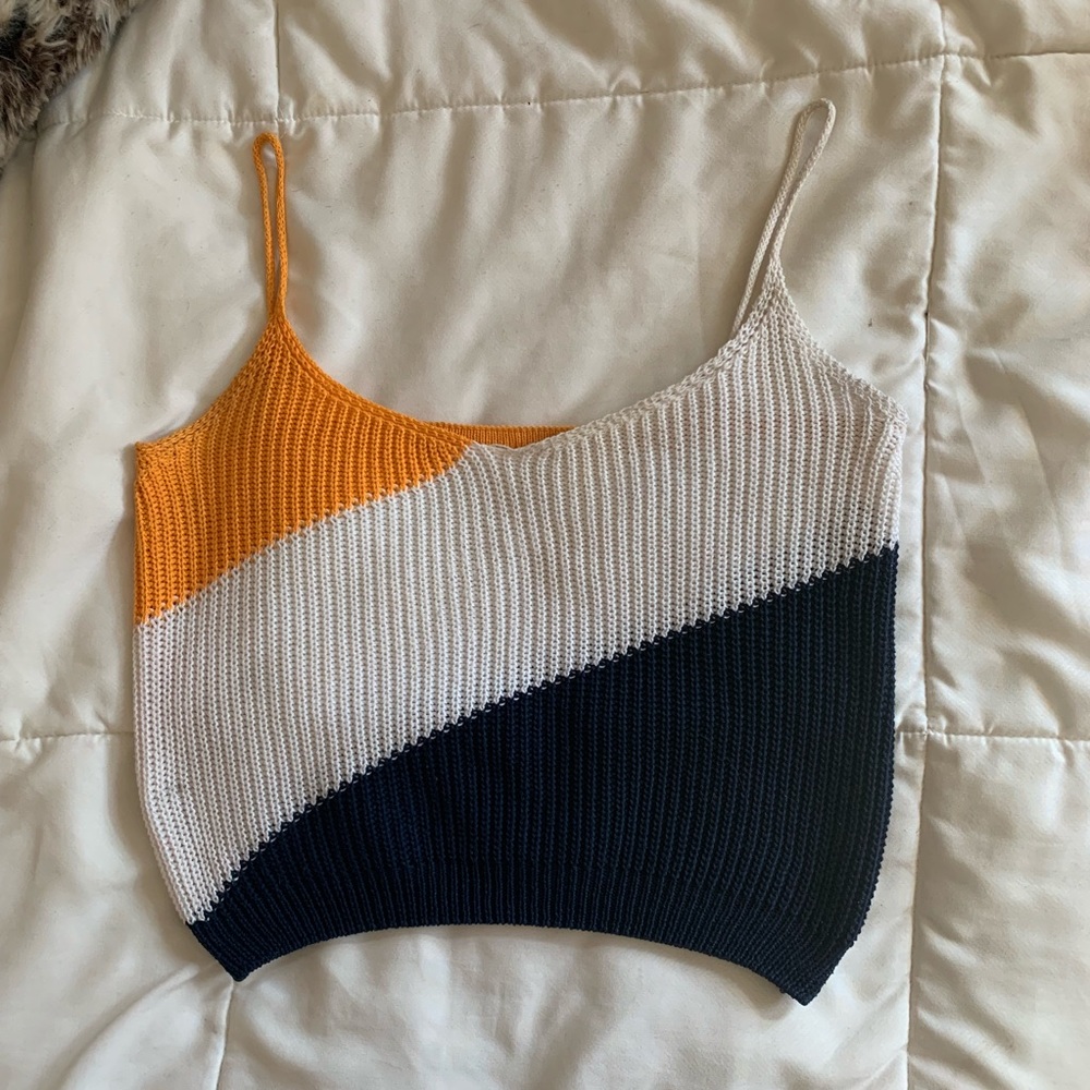 Shein Multi-Color Crop Top